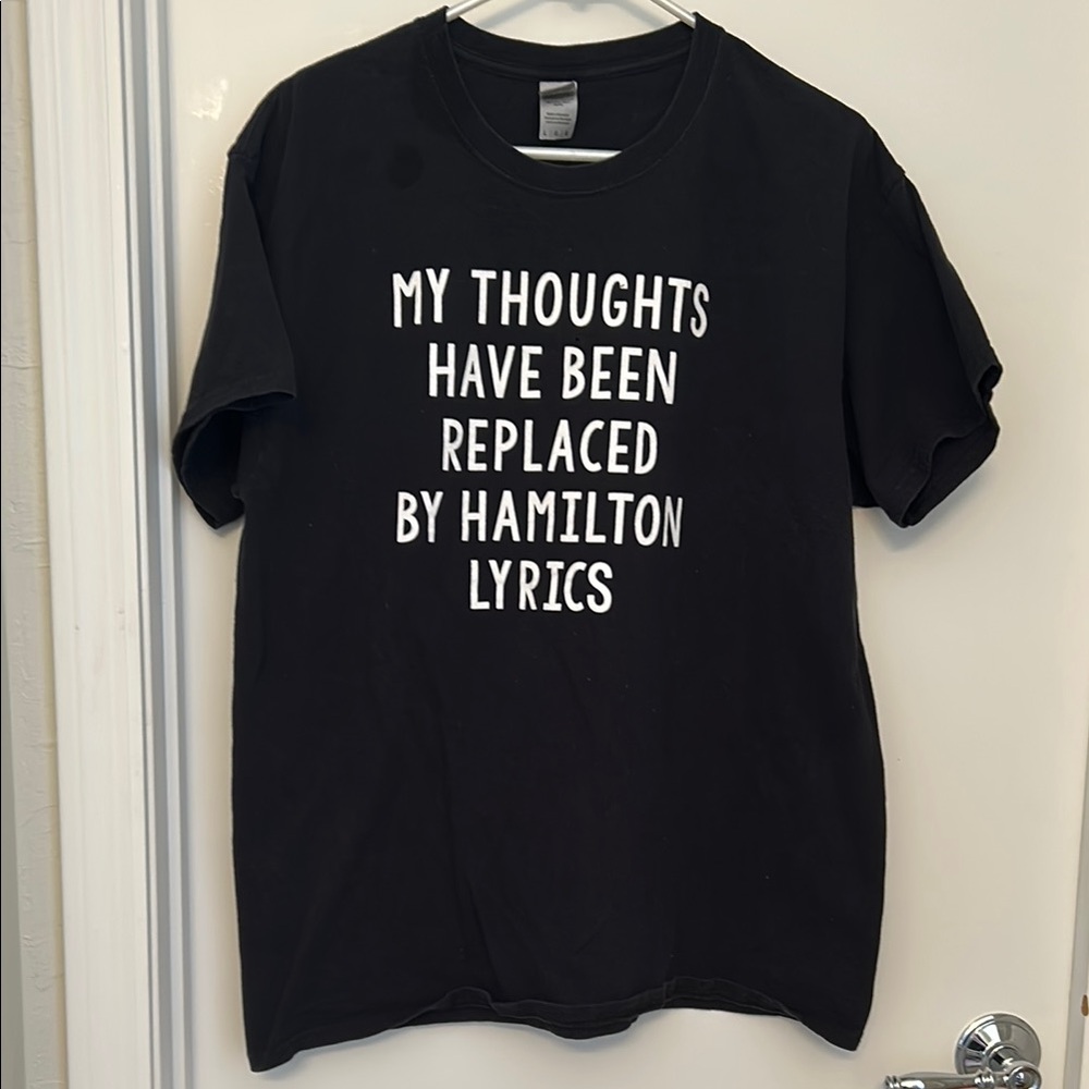 Hamilton Broadway Short Sleeves T-Shirt Size Large